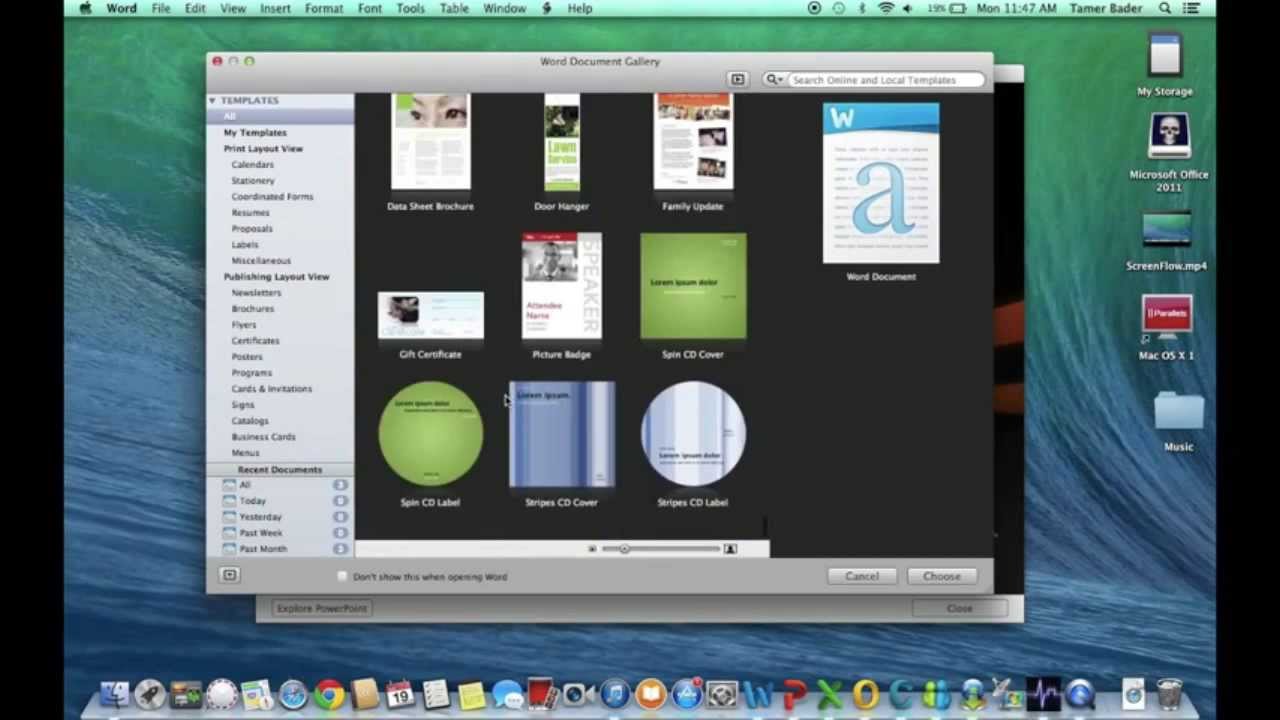 microsoft word 2013 preview for mac