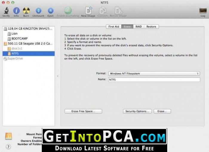 mac os file system driver for windows